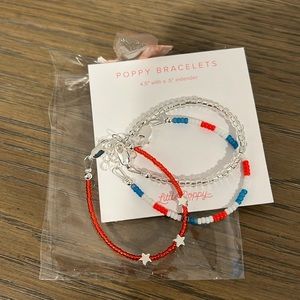 Poppy bracelets for baby